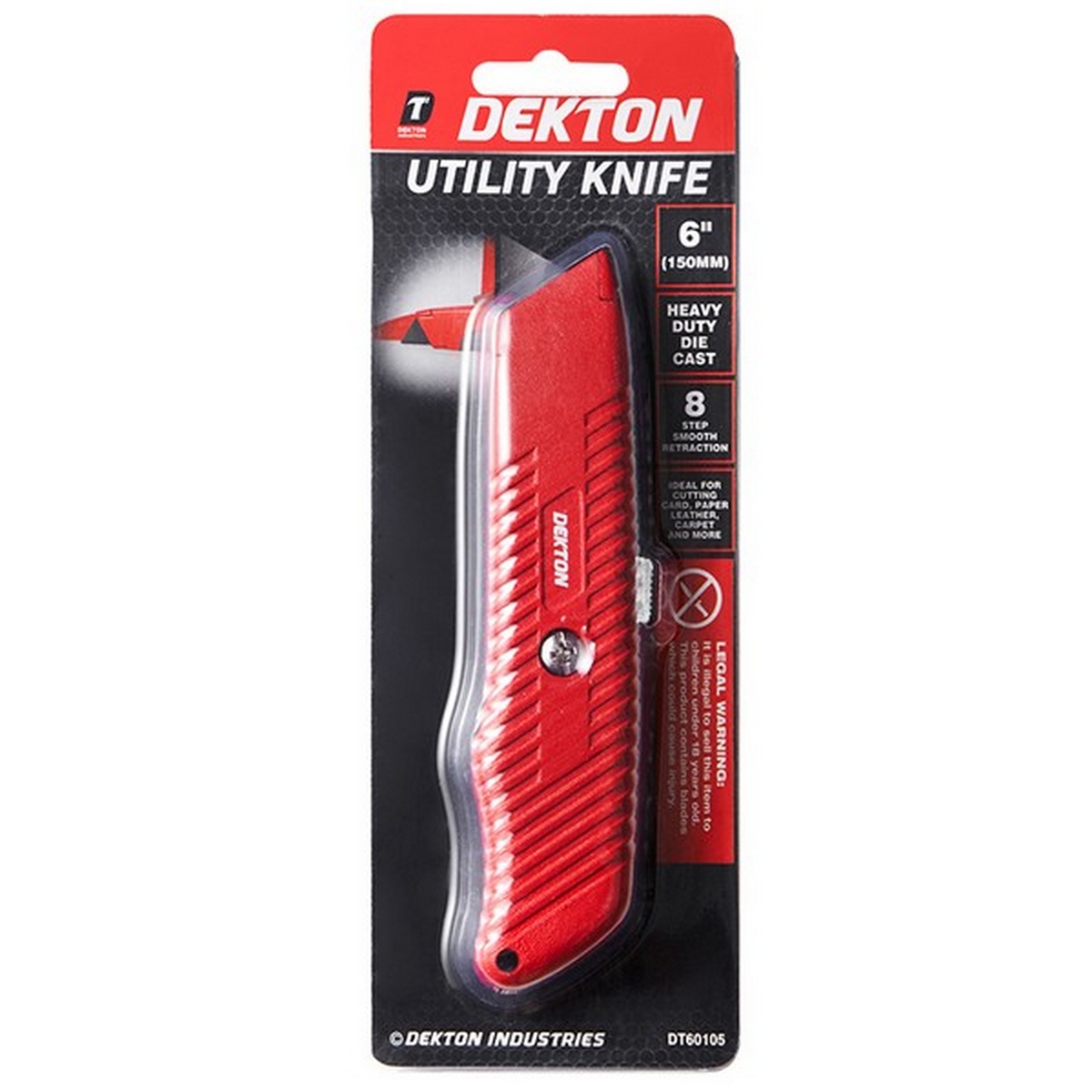 Dekton DT60105 Utility Knife 6&quot; (150mm)
