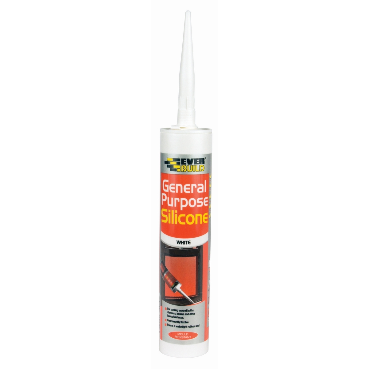 Everbuild General Purpose Silicone White C3