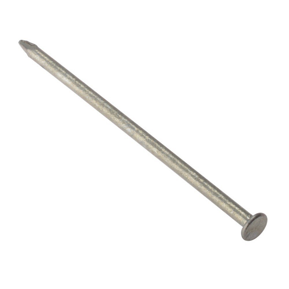 Forge Round Head Batten Nails Galvanised 2.65 x 65mm 1Kg Bag