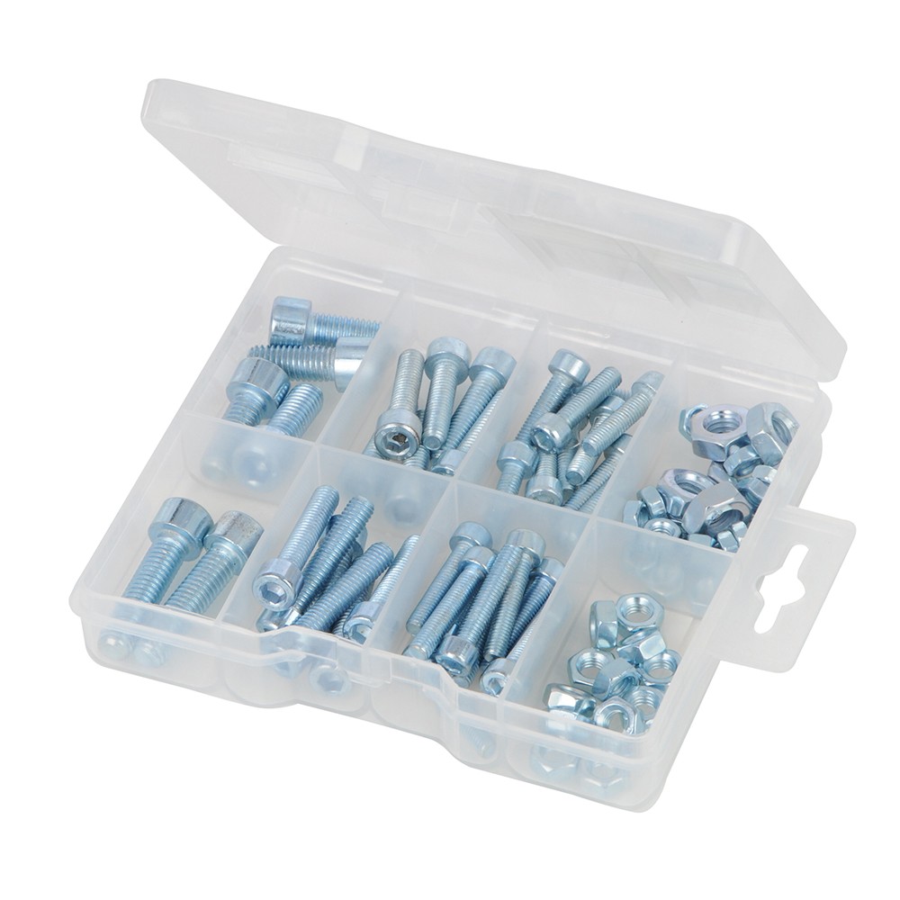 Fixman (520988) Cap Screws & Nuts Pack 75pce