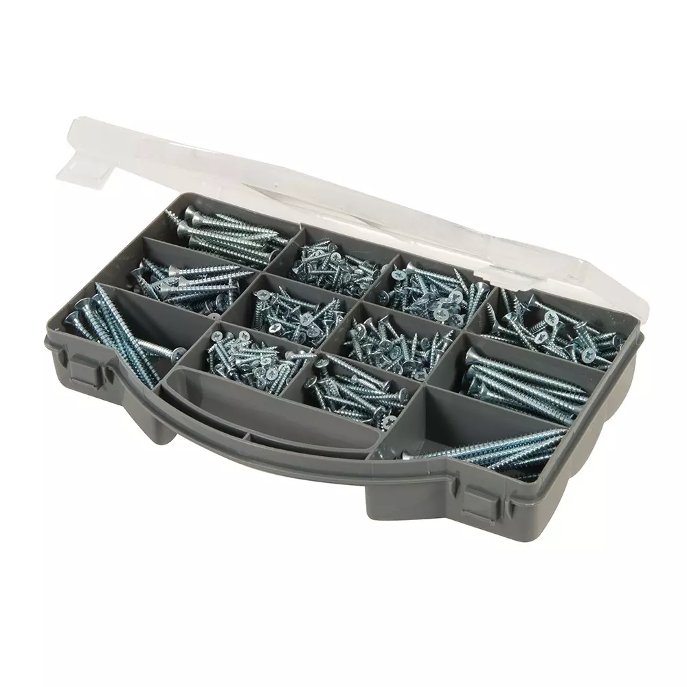 Fixman (539636) Zinc-Plated Countersink Screws Pack 780pce
