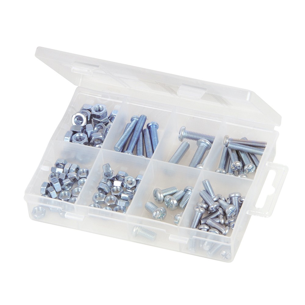 Fixman (804223) Machine Screws & Nuts Pack 105pce