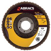 Abracs ABFA115B060 Flap Discs 115mm 60 Grit Aluminium Oxide Pack of 5