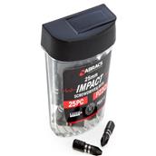 Abracs IPZ22525 25mm Impact Screwdriver Bit PZ2 Tub of 25