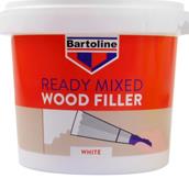 Bartoline Wood Filler White Tub 1Kg