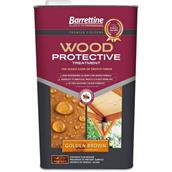 Barrettine Nourish & Protect Wood Protective Treatment Gold Brown 2.5L