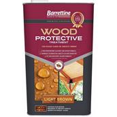 Barrettine Nourish & Protect Wood Protective Treatment Light Brown 2.5L