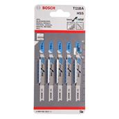 Bosch T118A Metal Jigsaw Blades Pack of 5