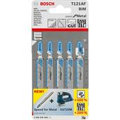 Bosch T121AF Metal Jigsaw Blades Pack of 5 (Was T118AF)