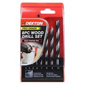 Dekton DT80202 Pro Wood Drill Set 2 - 10mm 8pc