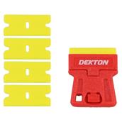 Dekton DT85966 Mini Scraper with 5 Plastic Blades