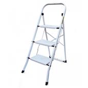 Drabest MF3 White Kitchen Step Ladder 3 Tread