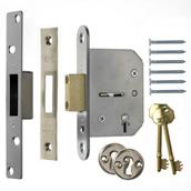 ERA 201-62 5 Lever Viscount Deadlock 67mm Chrome Plated Clam Pack (Also Coded 201-67)