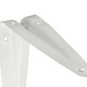 Era 240 White Shelf Bracket 9&quot; x 7&quot; Box of 20