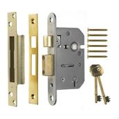 ERA 302-62 5 Lever Viscount Sashlock 76mm Chrome Plated (Also Coded 302-67)