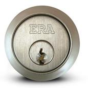 ERA 863-52 Satin Chrome Cylinder with 3 Keys (Also Coded 863-57)