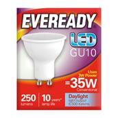 Eveready S13599 LED GU10 3W (35W) Daylight 250LM Box of 5