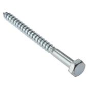 Forge Coach Screw Zinc Plated M10 x 40 10 Per Bag
