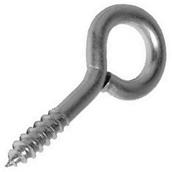 Forge Screw Eye Zinc Plated 65 x 14 10 Per Bag