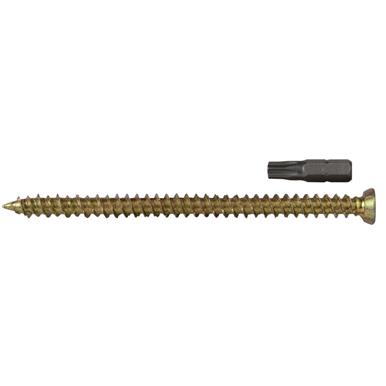 Concrete Frame Screw 7.5 x 202mm Box of 100