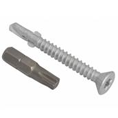 Techfast Screw Light Duty 5.5 x 60 Timber To Steel CSK Wing Bag of 100