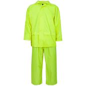 HNH PVC Rainsuit Yellow 2Pc Large