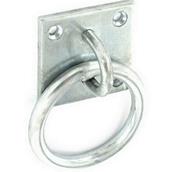 Securit B1492 Ring On Plate 50mm Zinc Plated Box of 10