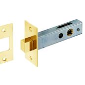 Securit S1838L Deadbolt For 5mm Spindle Electro Brass 75mm