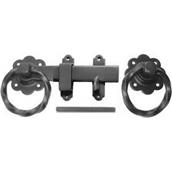 Perry 1137 Twisted Ring Gate Latch  Galvanised 7&quot;