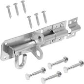 Perry 1A Heavy Brenton Padbolt 10&quot; (250mm) Galvanised Box of 5