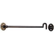 Perry 37 Traditional Cabin Hook Black 8&quot; Pre Pack