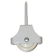 Perry 41B Single Screw Cast Pulley Black With 44mm Grey Nylon Wheel * Clearance *