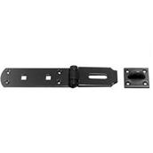 Perry HS617 Safety Hasp & Staple 4.1/2&quot; Black