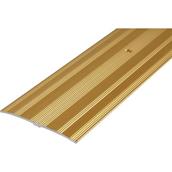 M220 Flooring Trim Extra Wide Cover Gold 900mm