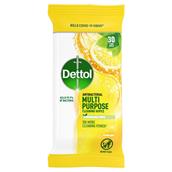 Dettol Antibacterial Multi Purpose Wipes Citrus Pack of 30