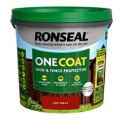 Ronseal Fence Life One Coat Shed & Fence Protector Red Cedar 5L