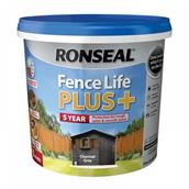 Ronseal Fence Life Plus Charcoal Grey 5L