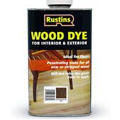 Rustins Wood Dye Brown Mahogany 250ml