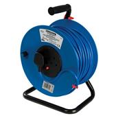 PowerMaster (200084) Cable Reel 230V Freestanding 2-Gang 50m
