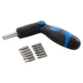 Silverline (220797) Multi-Bit Ratchet Screwdriver 3-Way