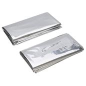 Silverline (226306) Emergency Blanket 1m x 2m Pack of 2