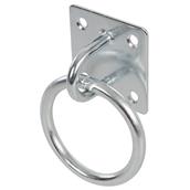 Fixman (302410) Chain Plate Galvanised Ring 50mm x 50mm EG