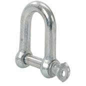 Fixman (441778) Galvanised Commercial D-Shackle M12 Pack of 10