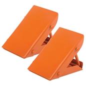 Silverline (525748) Folding Steel Wheel Chocks Pair