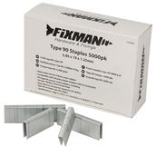 Fixman (745408) Type 90 Staples 5.80 x 19 x 1.25mm (Pack of 5000)