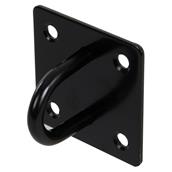 Fixman (943775) Chain Plate Staple  50mm x 50mm Black