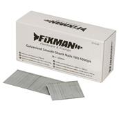Fixman (974546) Galvanised Smooth Shank Nails 18G 38 x 1.25mm Box of 5000 * Clearance *