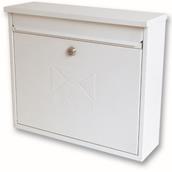 Sterling MB02 Post Box Square White